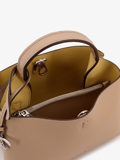 Tod's Micro Leather Crossbody Bag With Iconic Stitching On The Front