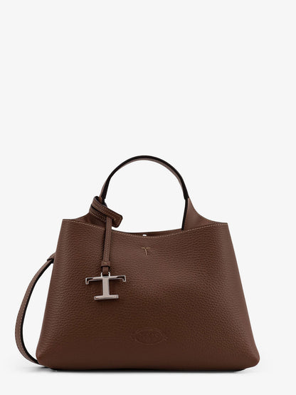 Tod's Micro Leather Crossbody Bag With Iconic Stitching On The Front