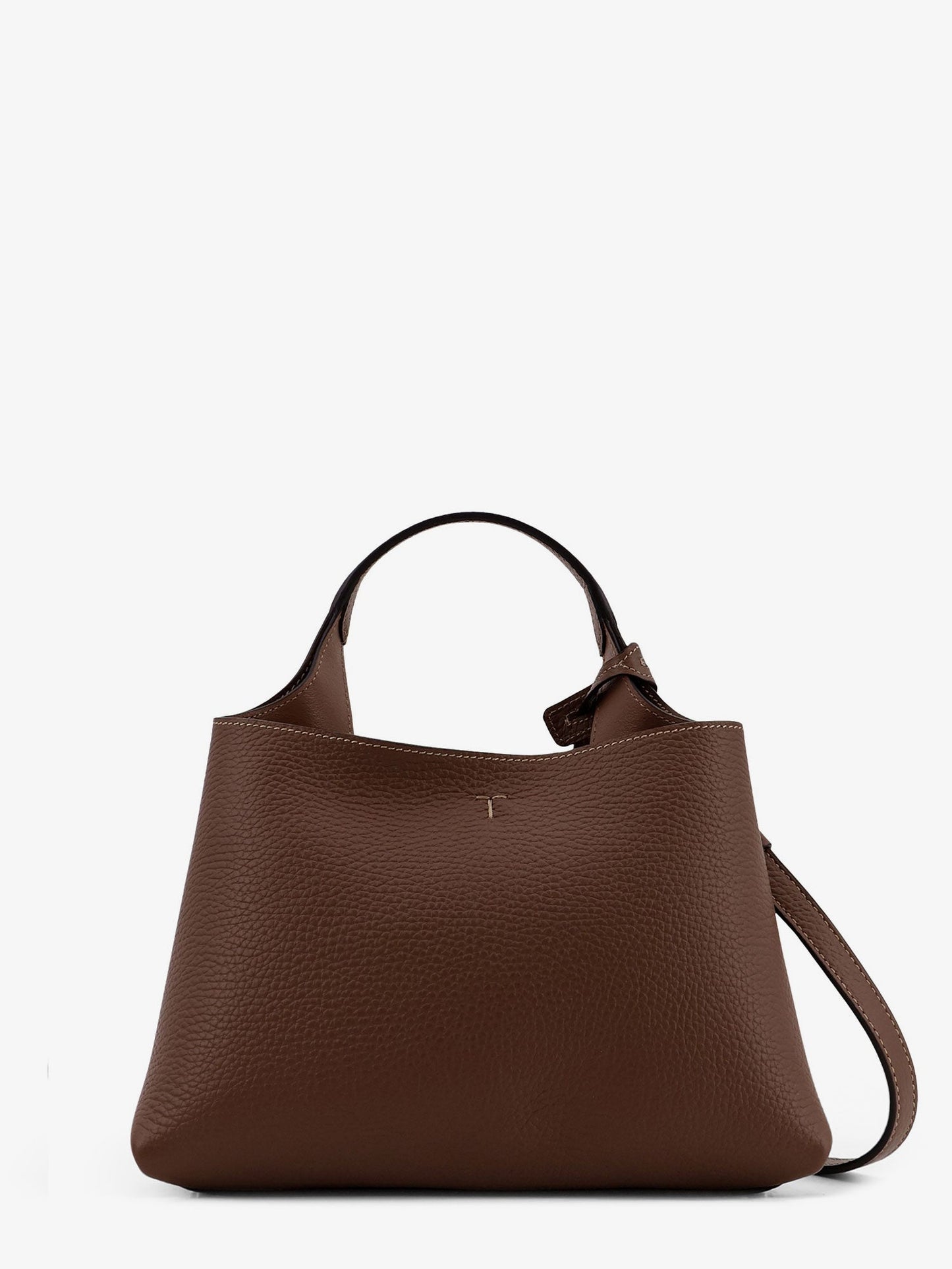Tod's Micro Leather Crossbody Bag With Iconic Stitching On The Front