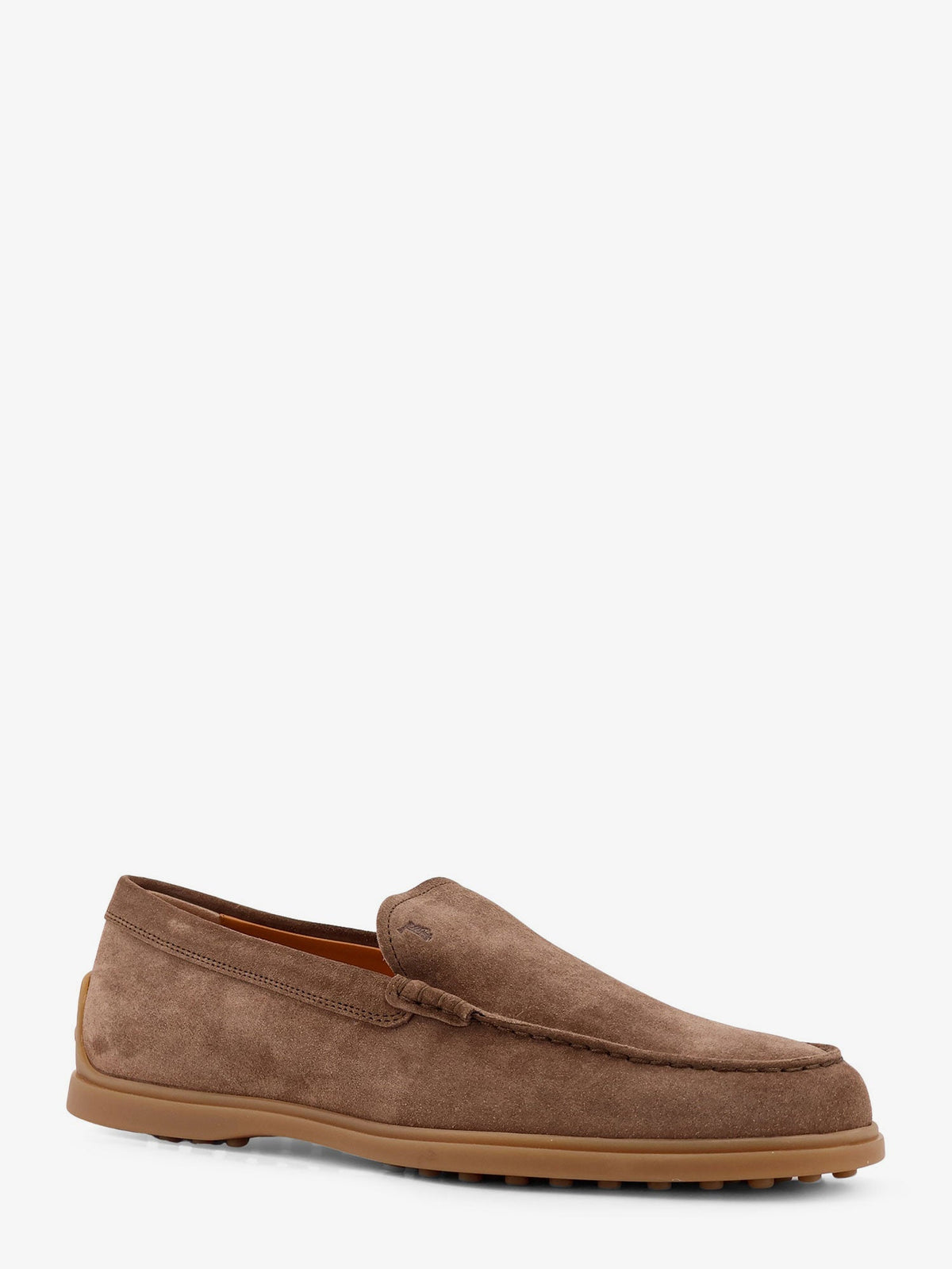 Tod'S Suede Loafers - Marrone