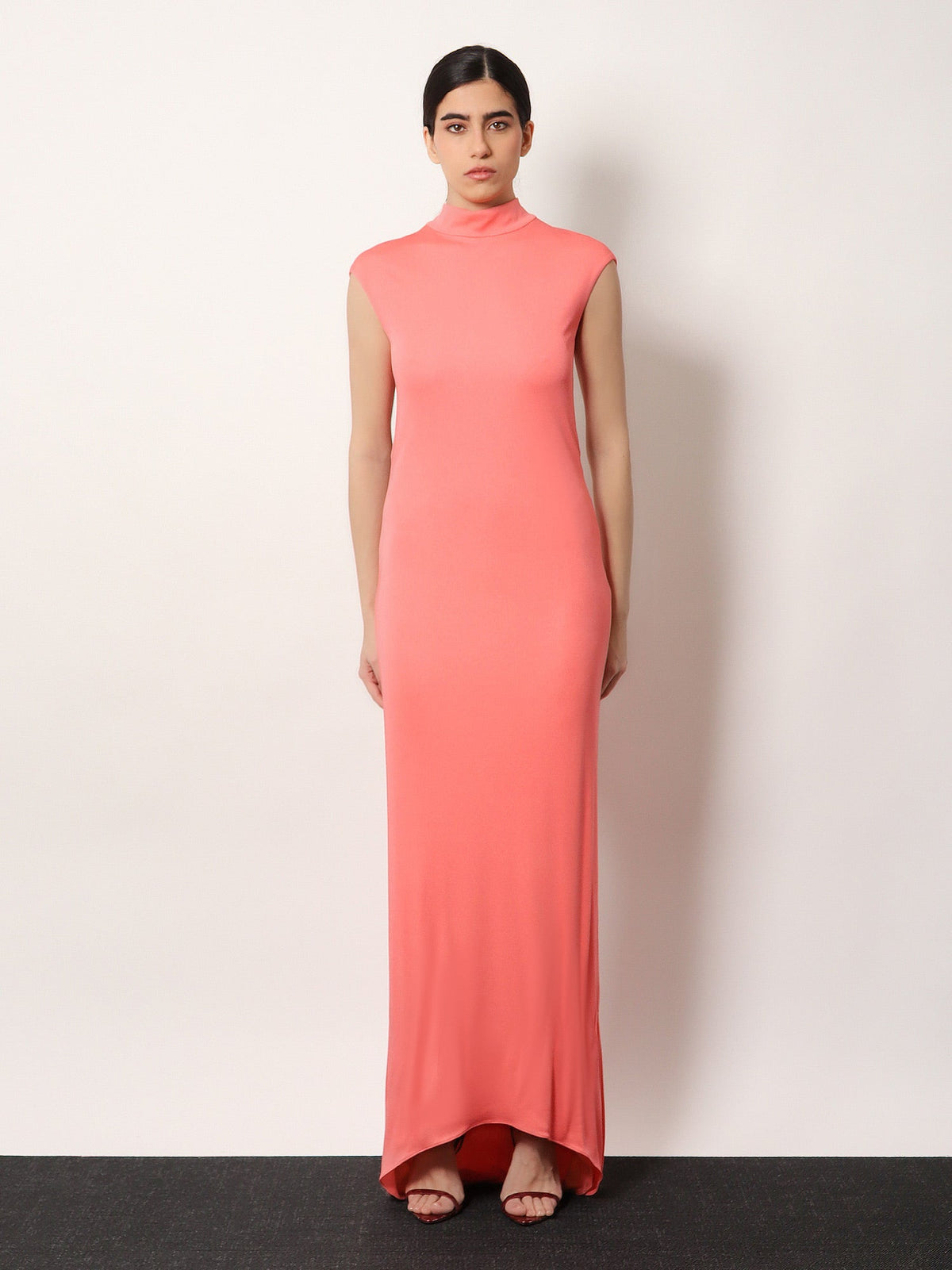 Tom Ford Long viscose dress - Coral