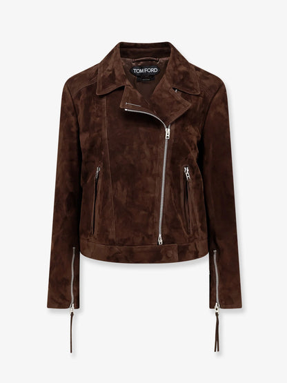 Tom Ford Suede Biker Jacket