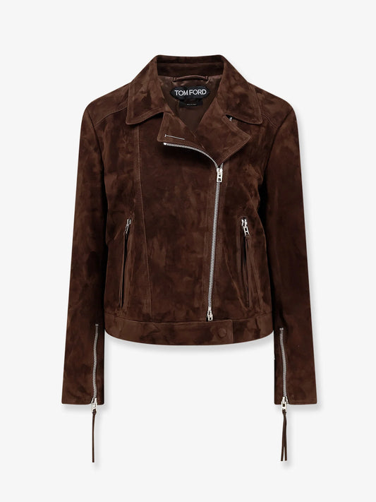 Tom Ford Suede Biker Jacket