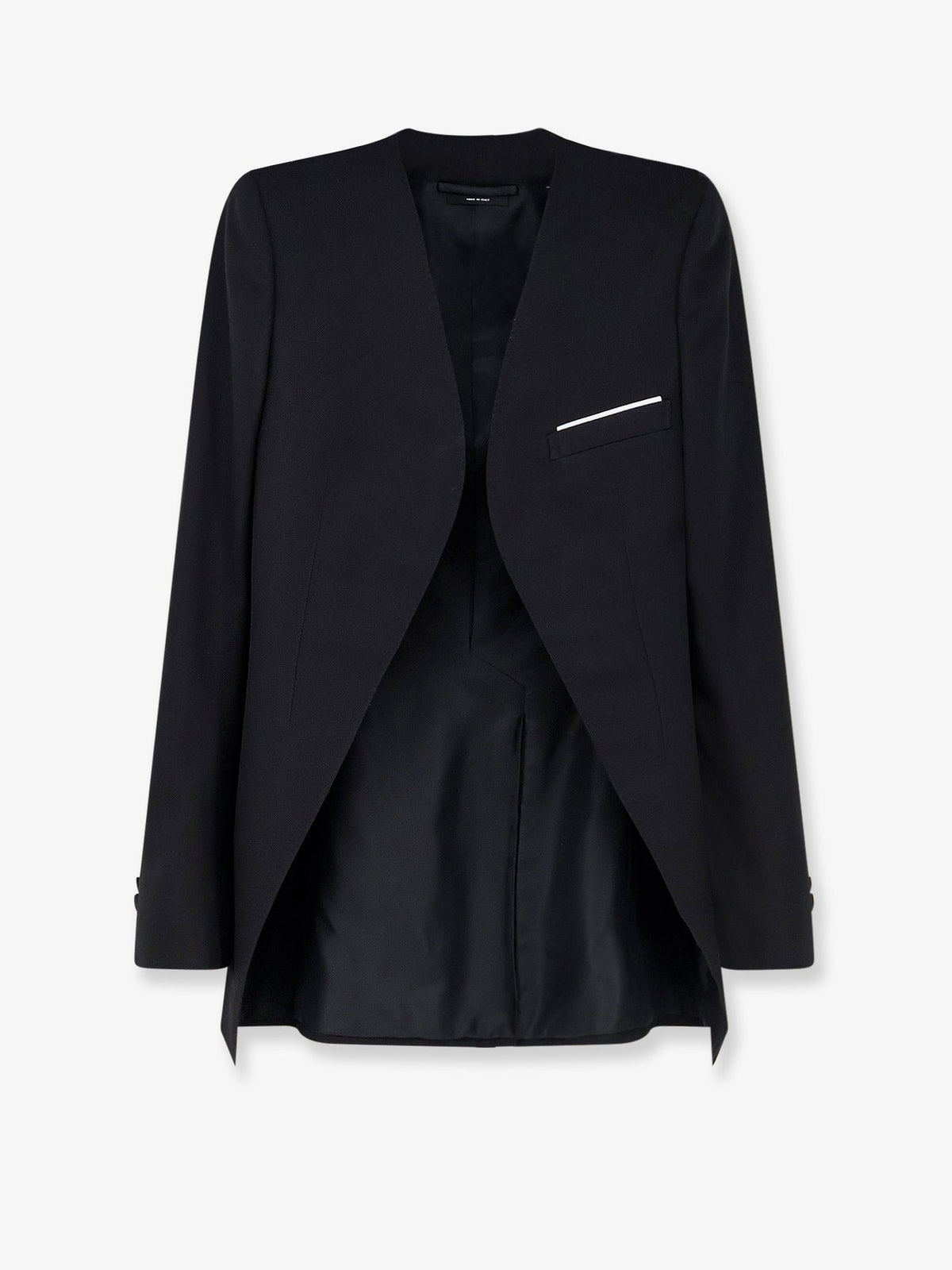 Tom Ford Wool and silk blazer - Black
