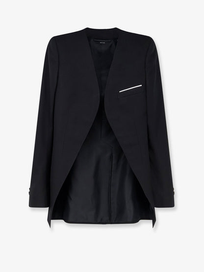 Tom Ford Wool and silk blazer - Black