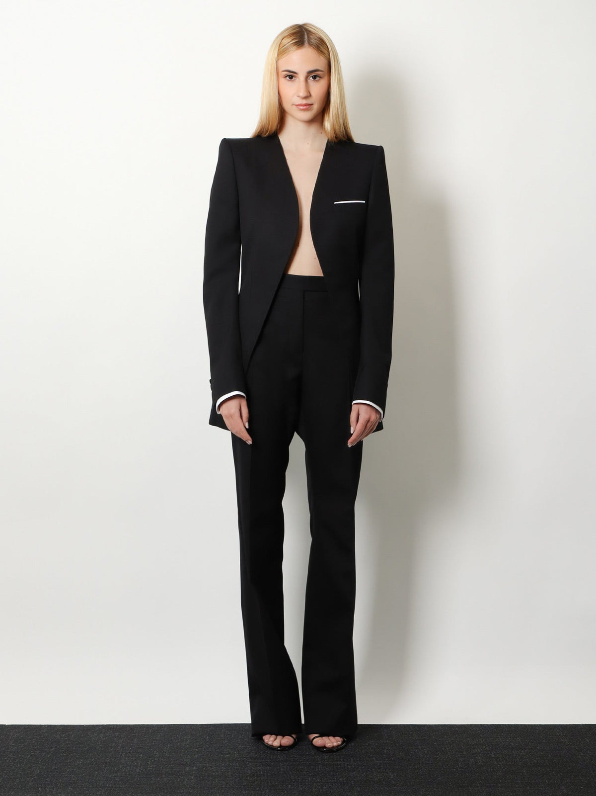 Tom Ford Wool and silk blazer - Black