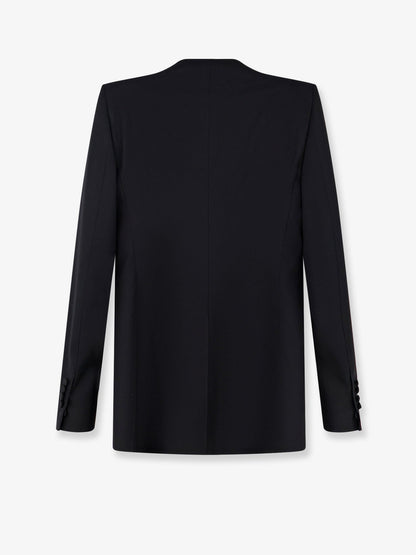 Tom Ford Wool and silk blazer - Black
