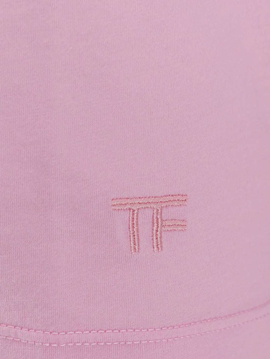 Tom Ford Cotton And Silk T Shirt