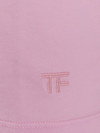 Tom Ford Cotton And Silk T Shirt