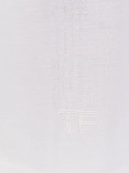 Tom Ford Cotton And Silk T Shirt