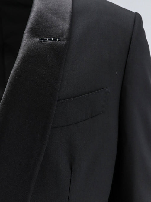 Tom Ford Tuxedo wool blazer - Black