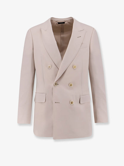 Tom Ford Wool, cashmere and silk blazer - Ivory