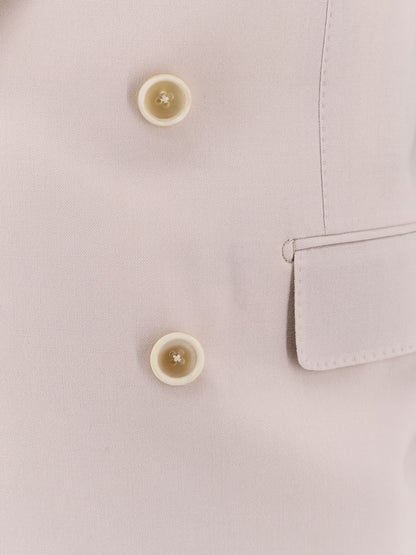 Tom Ford Wool, cashmere and silk blazer - Ivory