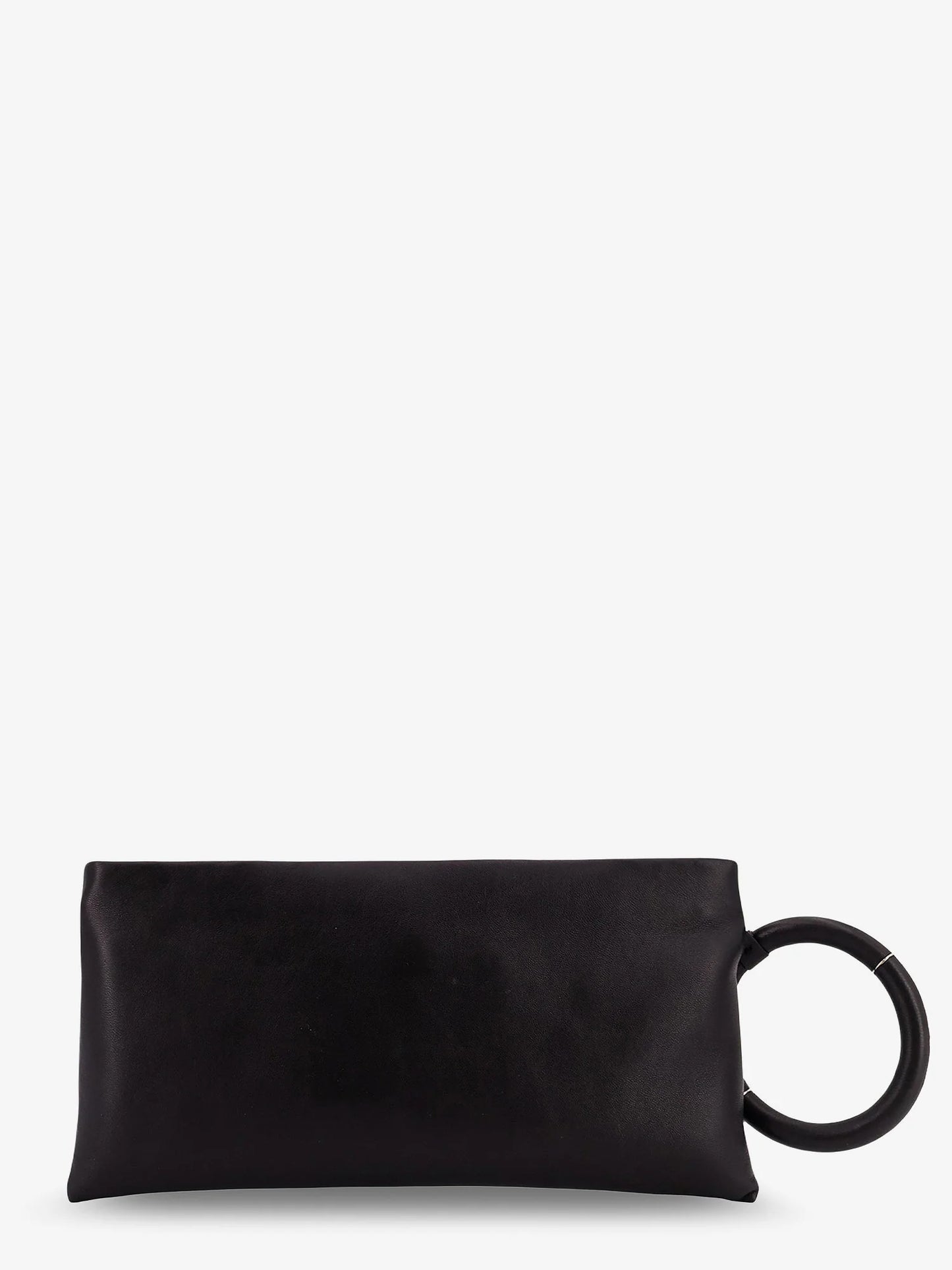 Tom Ford Aura Leather Clutch Bag With Snake Motif