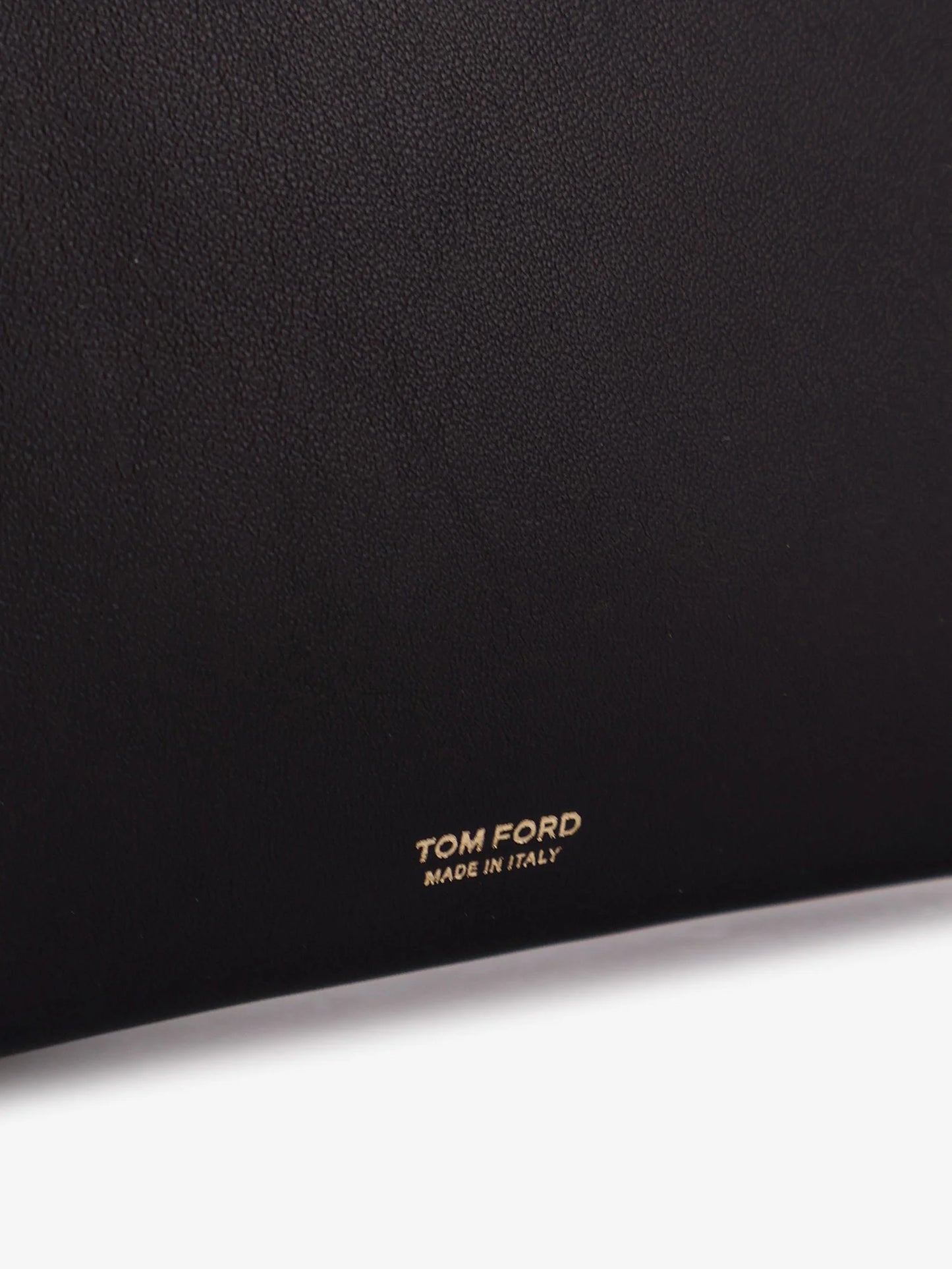 Tom Ford Aura Leather Clutch Bag With Snake Motif