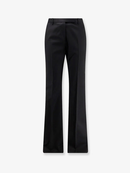 Tom Ford Wool and silk trousers - Black