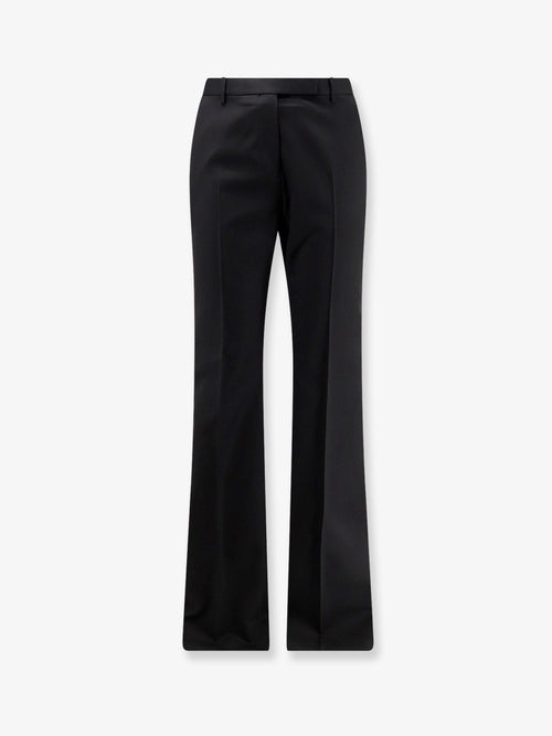 Tom Ford Wool and silk trousers - Black