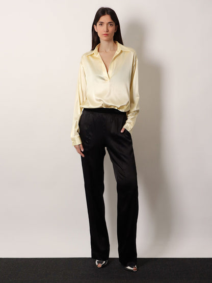 Tom Ford Pyjamas stretch satin trousers - Black