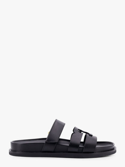 Tory Burch Ines leather sandals - Dustyalmond