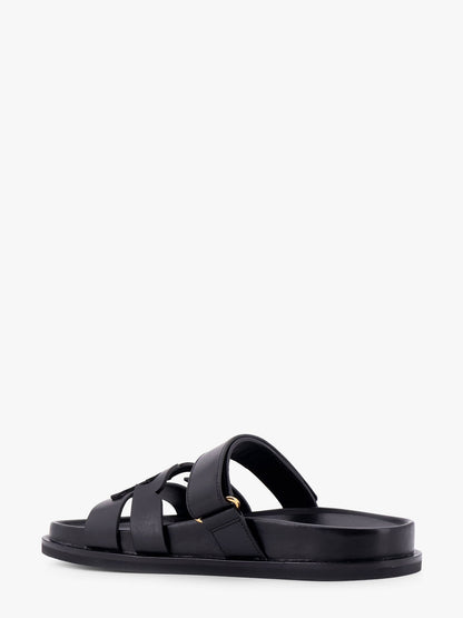 Tory Burch Ines leather sandals - Dustyalmond