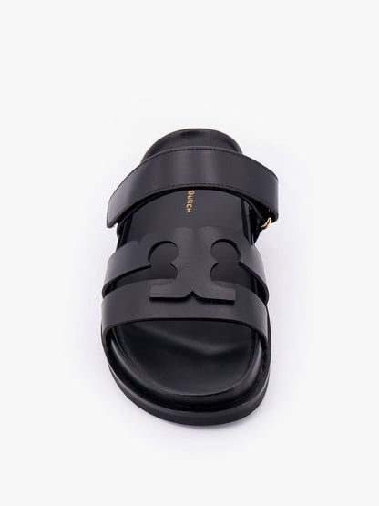 Tory Burch Ines leather sandals - Dustyalmond