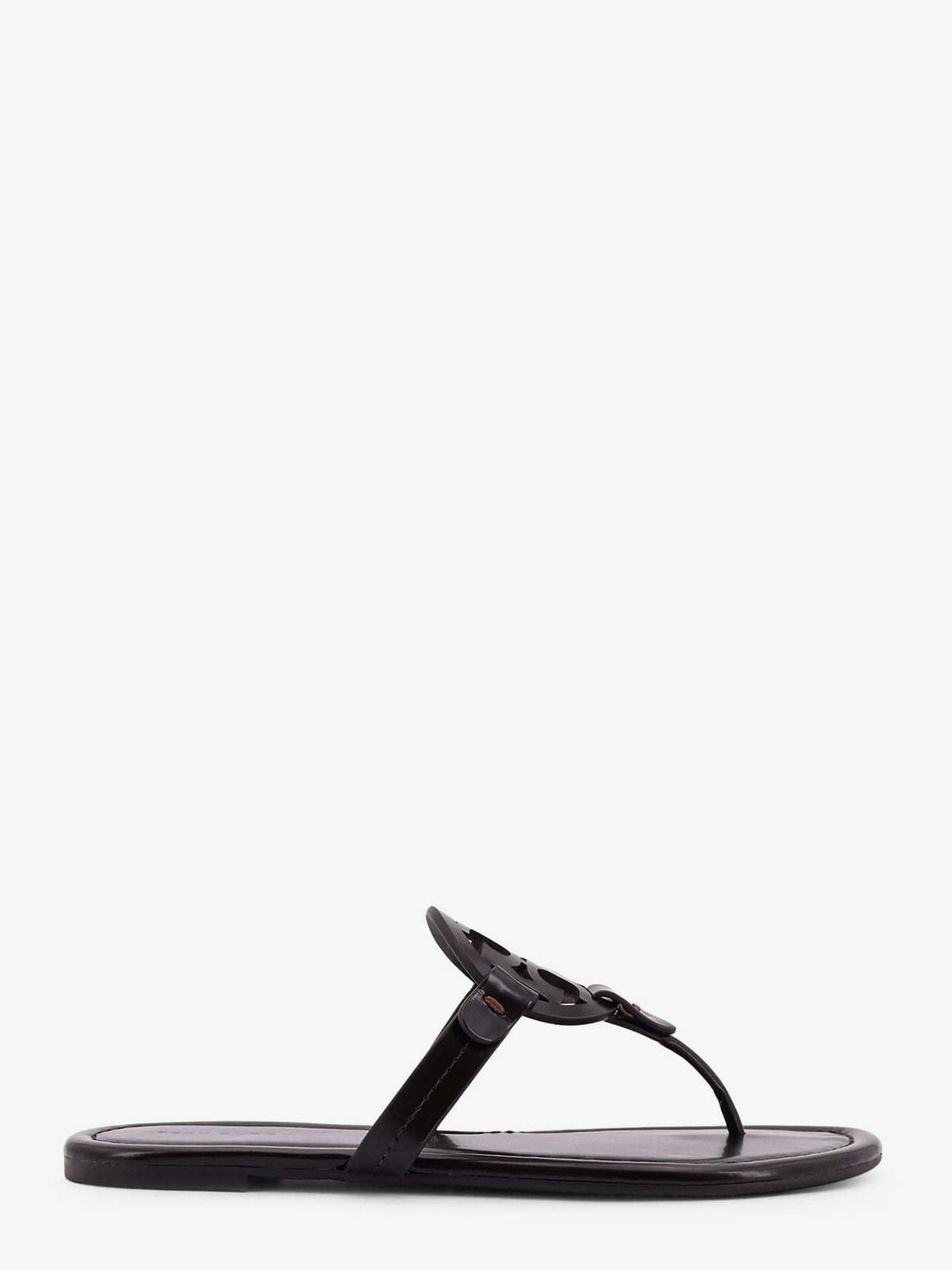 Tory Burch Leather thong sandals - Cocoa