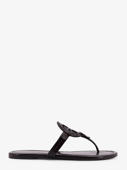Tory Burch Leather thong sandals - Cocoa