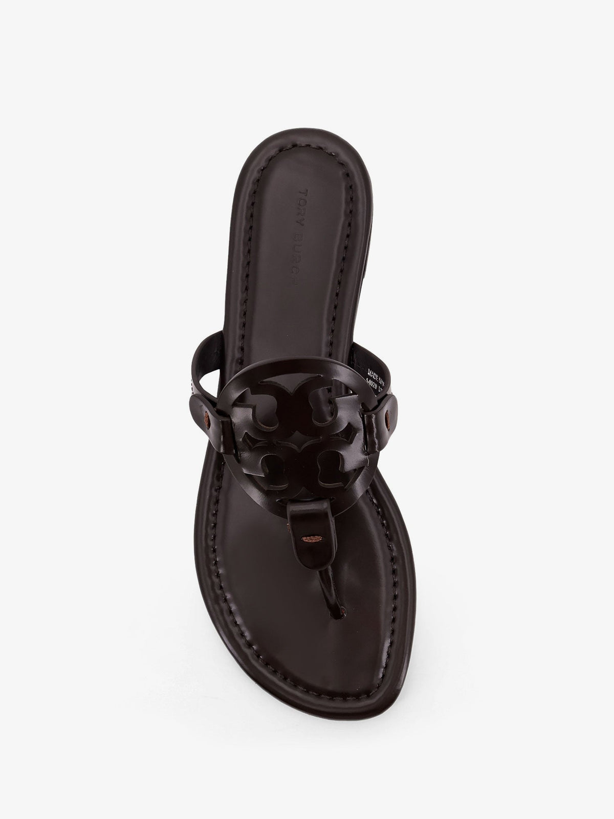 Tory Burch Leather thong sandals - Cocoa