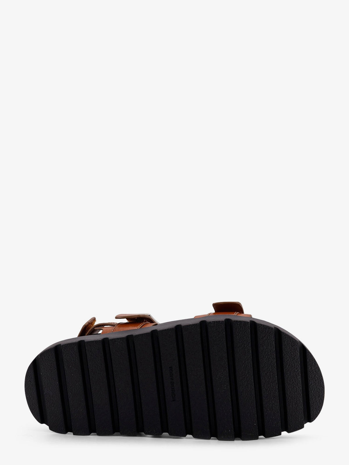 Tory Burch Mellow low leather sandals - Cuoio