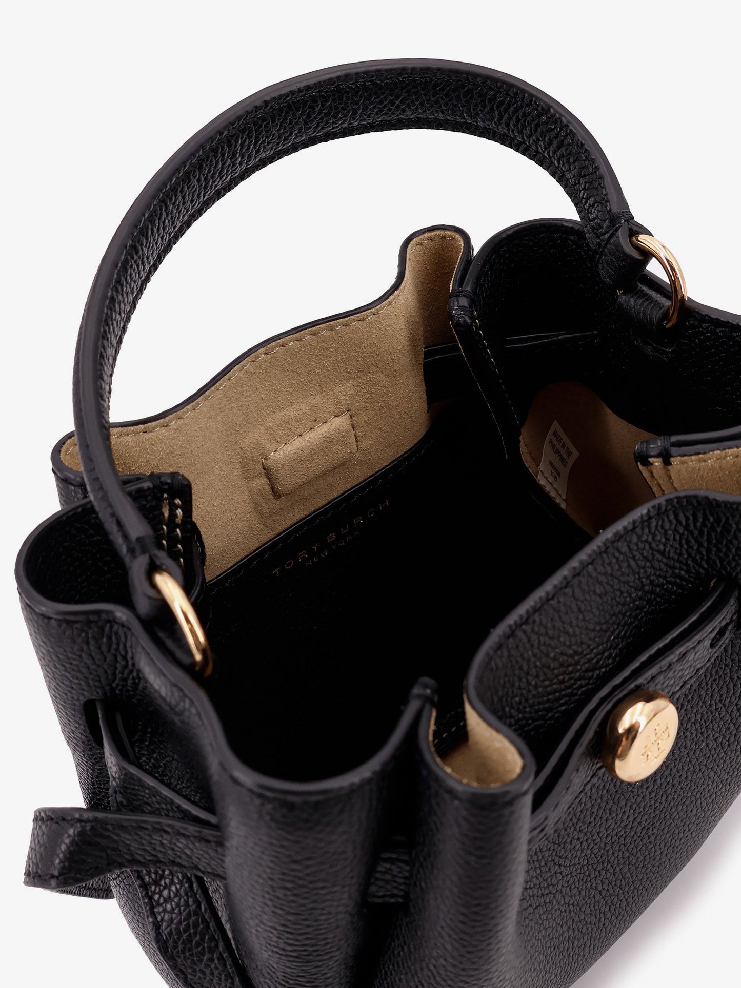 Tory Burch Romy Mini Leather Shoulder Bag