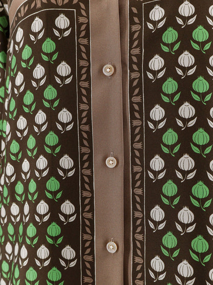 Tory Burch Multicolor Silk Shirt
