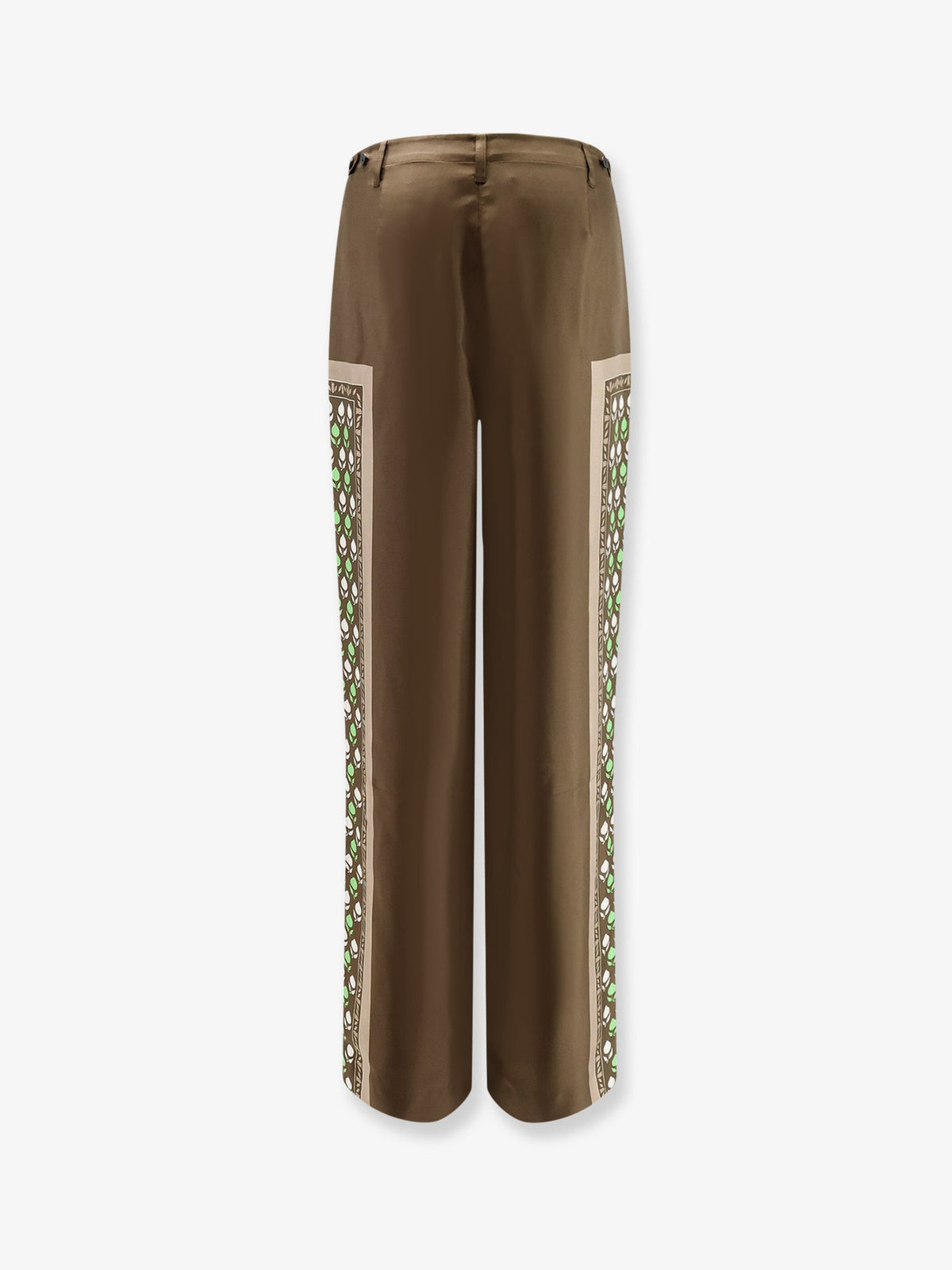 Tory Burch Silk trousers - Chocolate