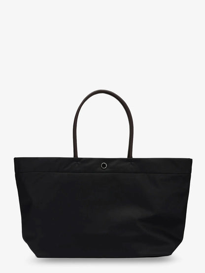 Tory Burch Ella Twist Nylon Shoulder Bag With Maxi Front Logo Patch