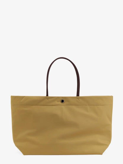 Tory Burch Ella Twist Nylon Shoulder Bag With Maxi Front Logo Patch