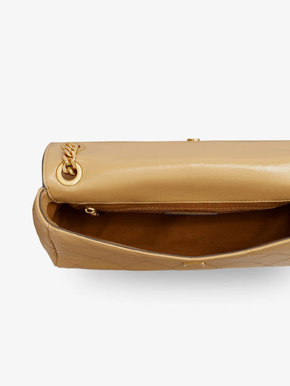 TORY BURCH - Charlie leather shoulder bag