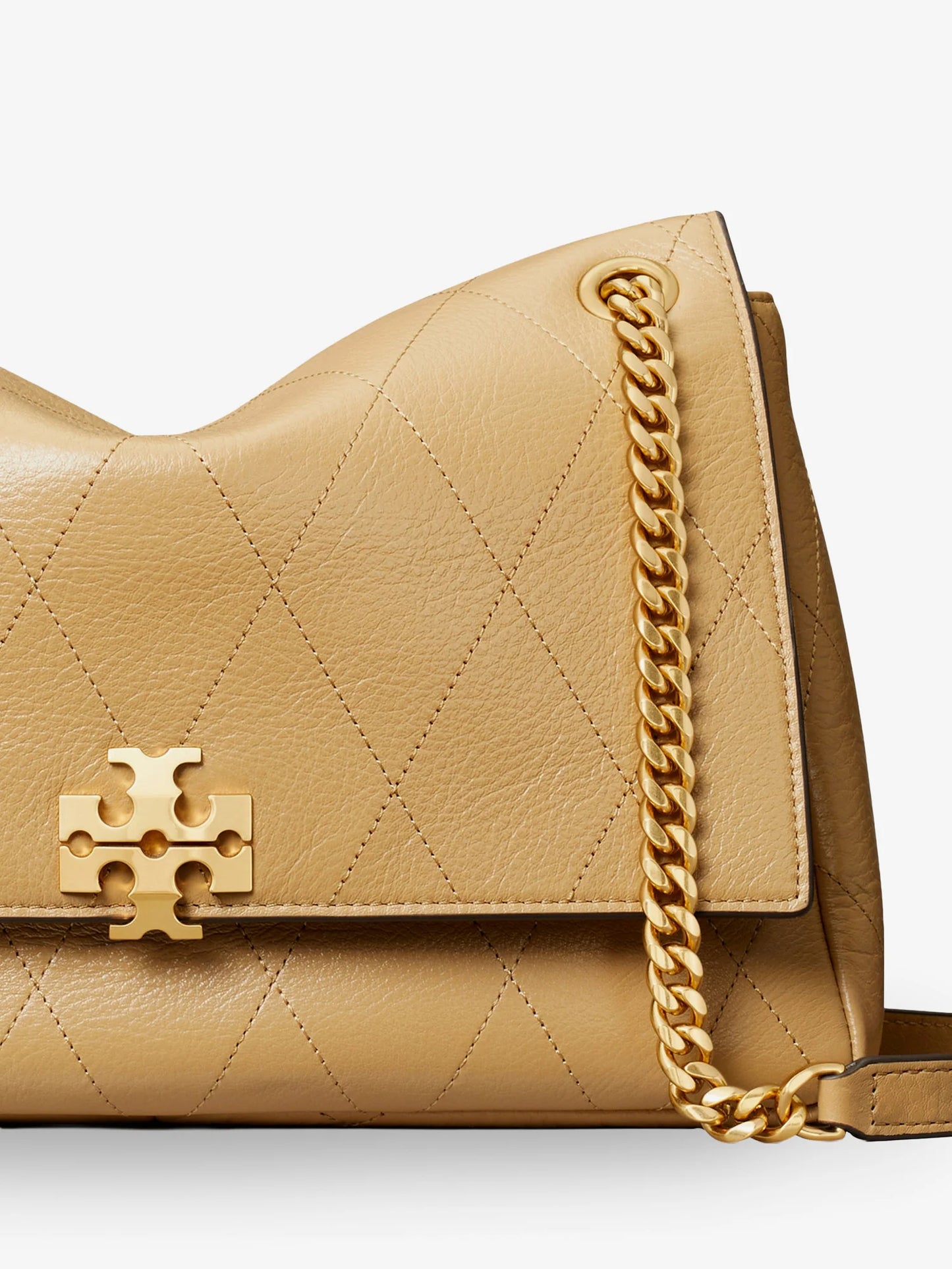 TORY BURCH - Charlie leather shoulder bag