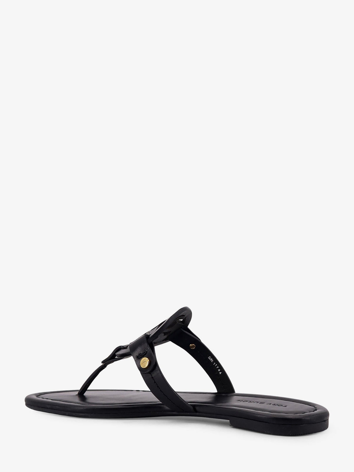 Tory Burch Miller leather thong sandals - Perfect Black