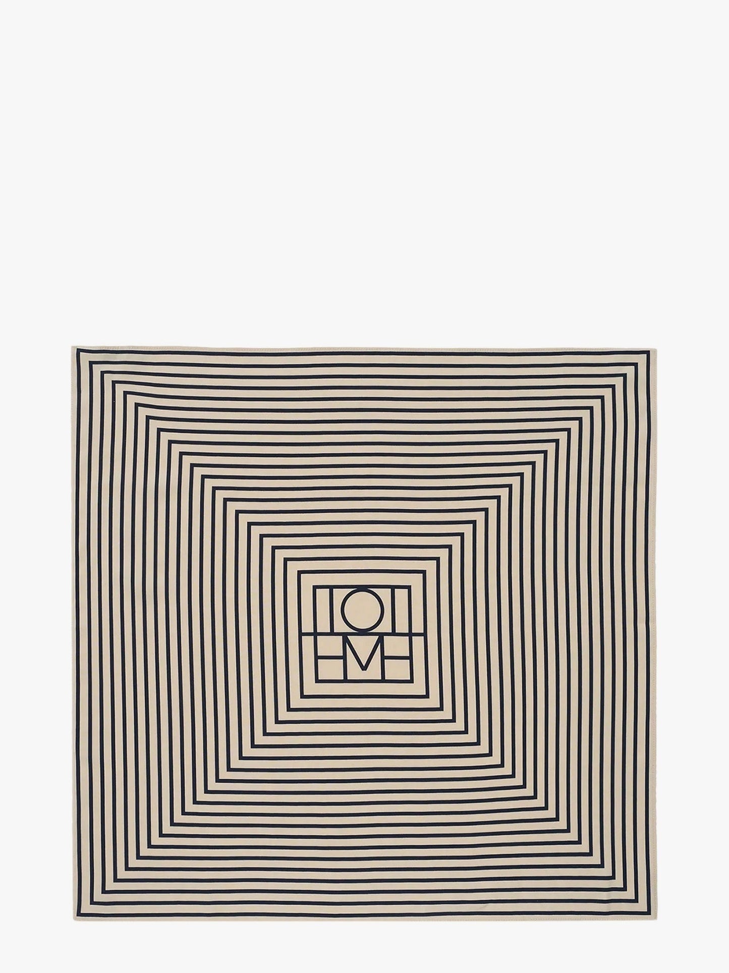 Toteme Monogram Silk Foulard