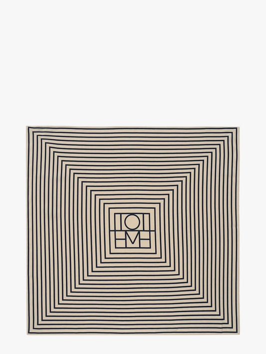 Toteme Monogram Silk Foulard