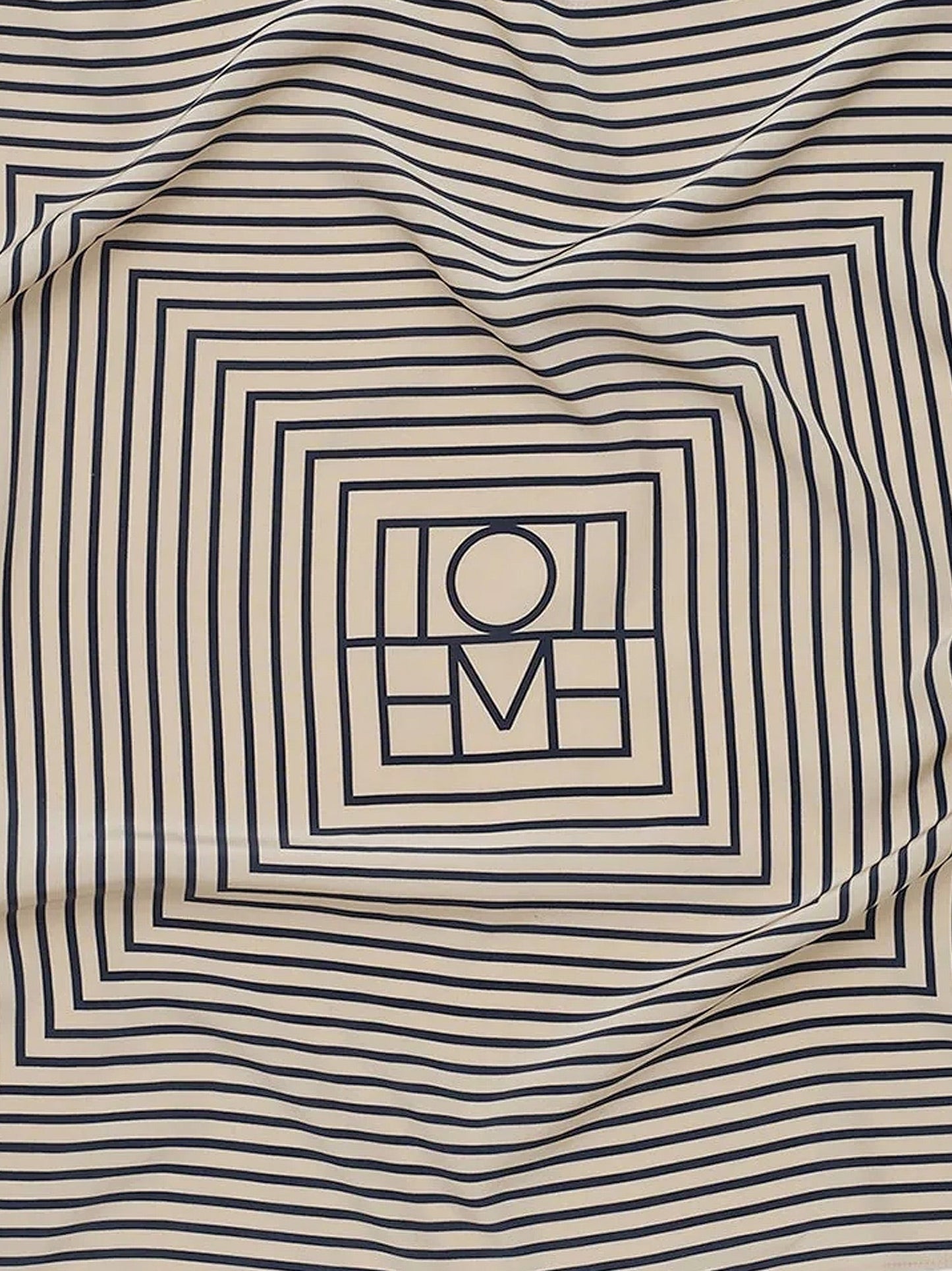 Toteme Monogram Silk Foulard