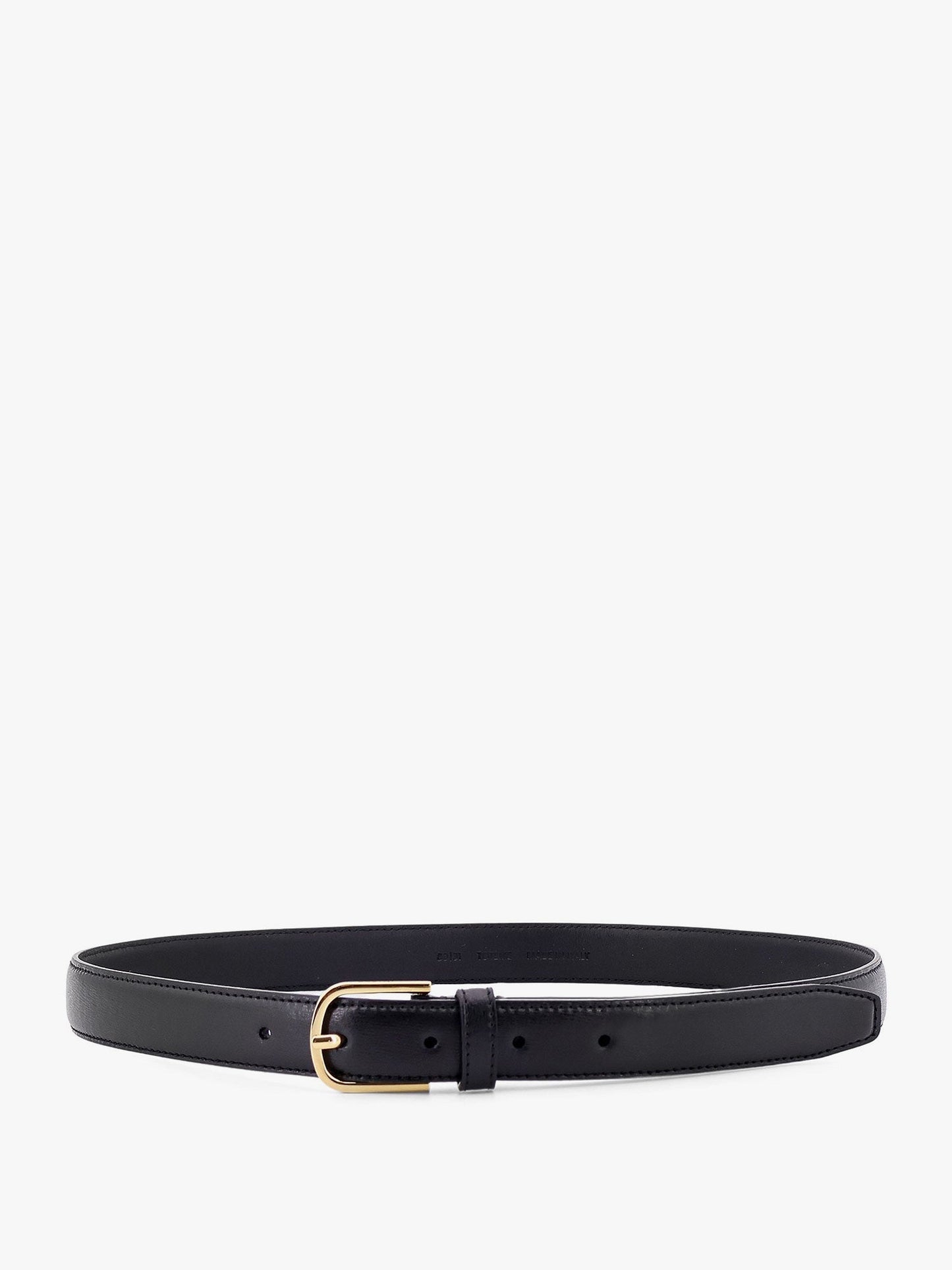 Toteme Slim Grained Leather Belt