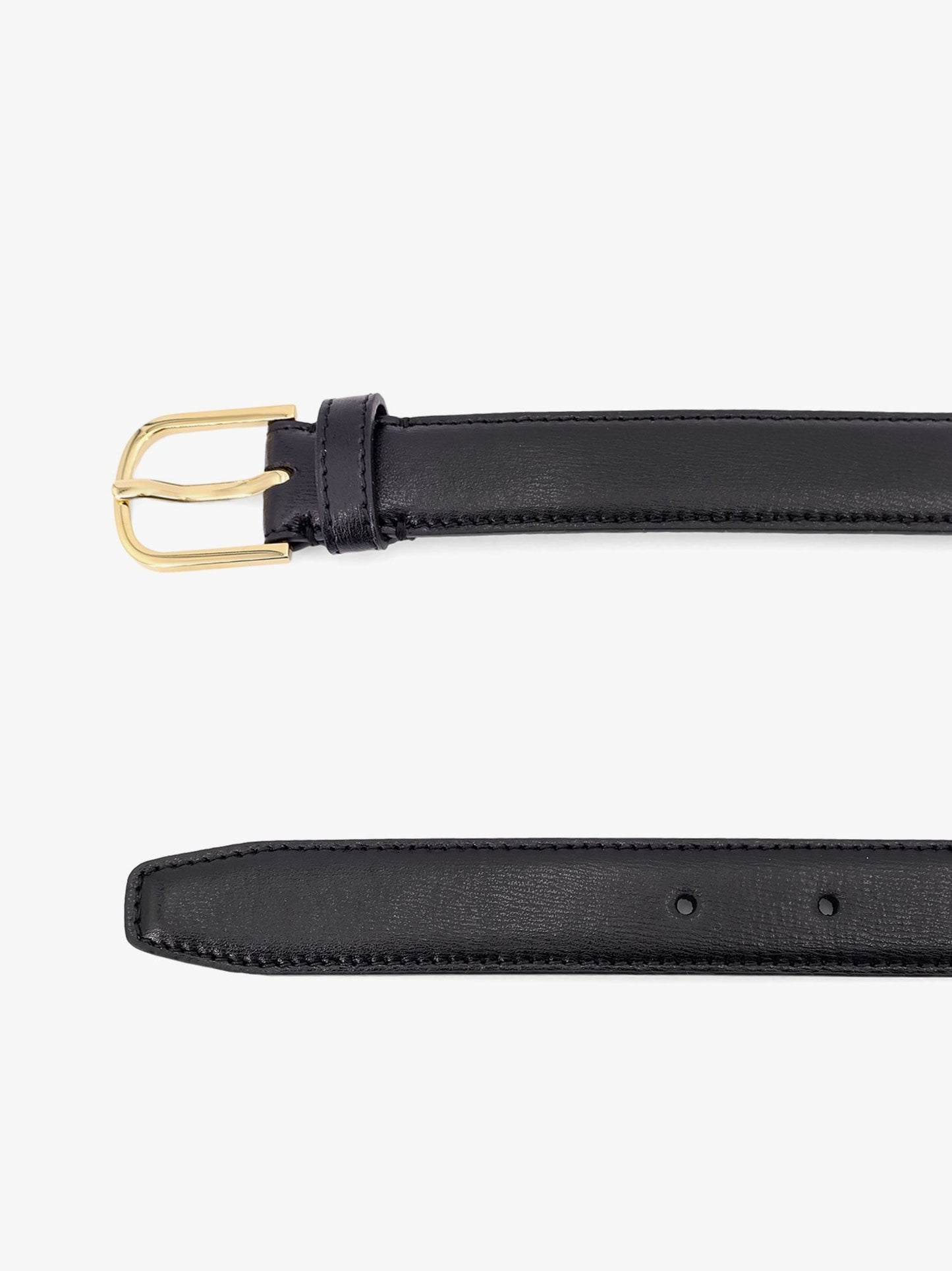 Toteme Slim Grained Leather Belt