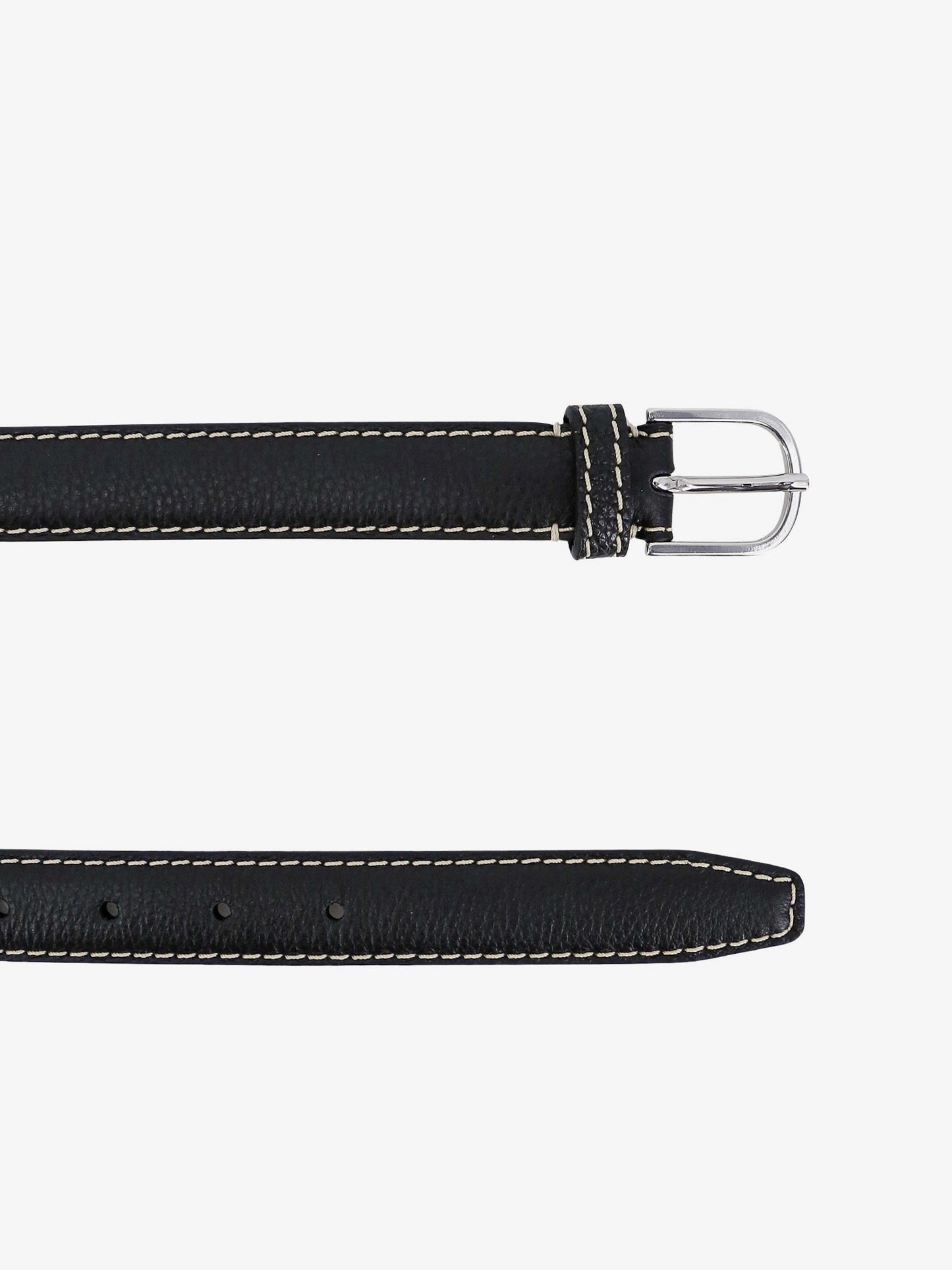 Toteme Slim Grained Leather Belt