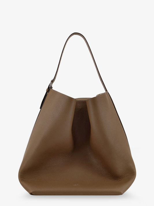 Toteme Suede Belted Tote Shoulder Bag