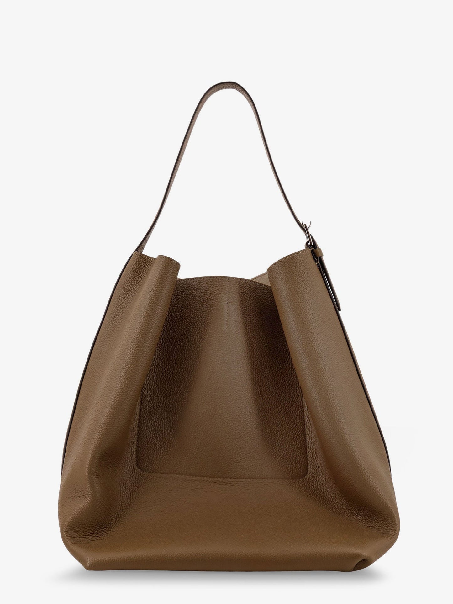 Toteme Suede Belted Tote Shoulder Bag