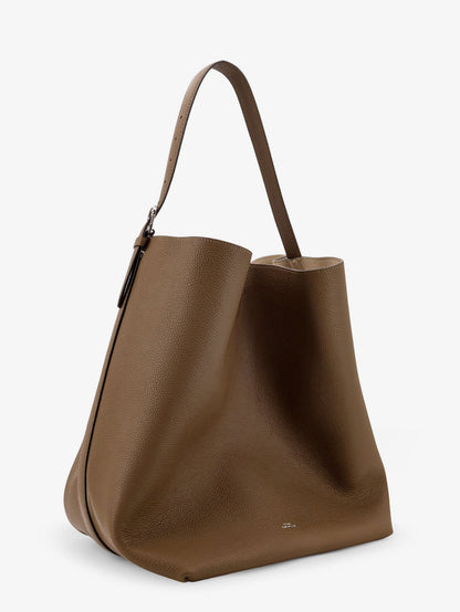 Toteme Suede Belted Tote Shoulder Bag