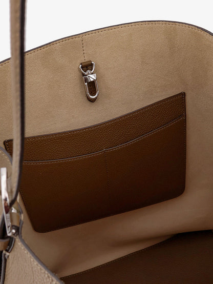Toteme Suede Belted Tote Shoulder Bag