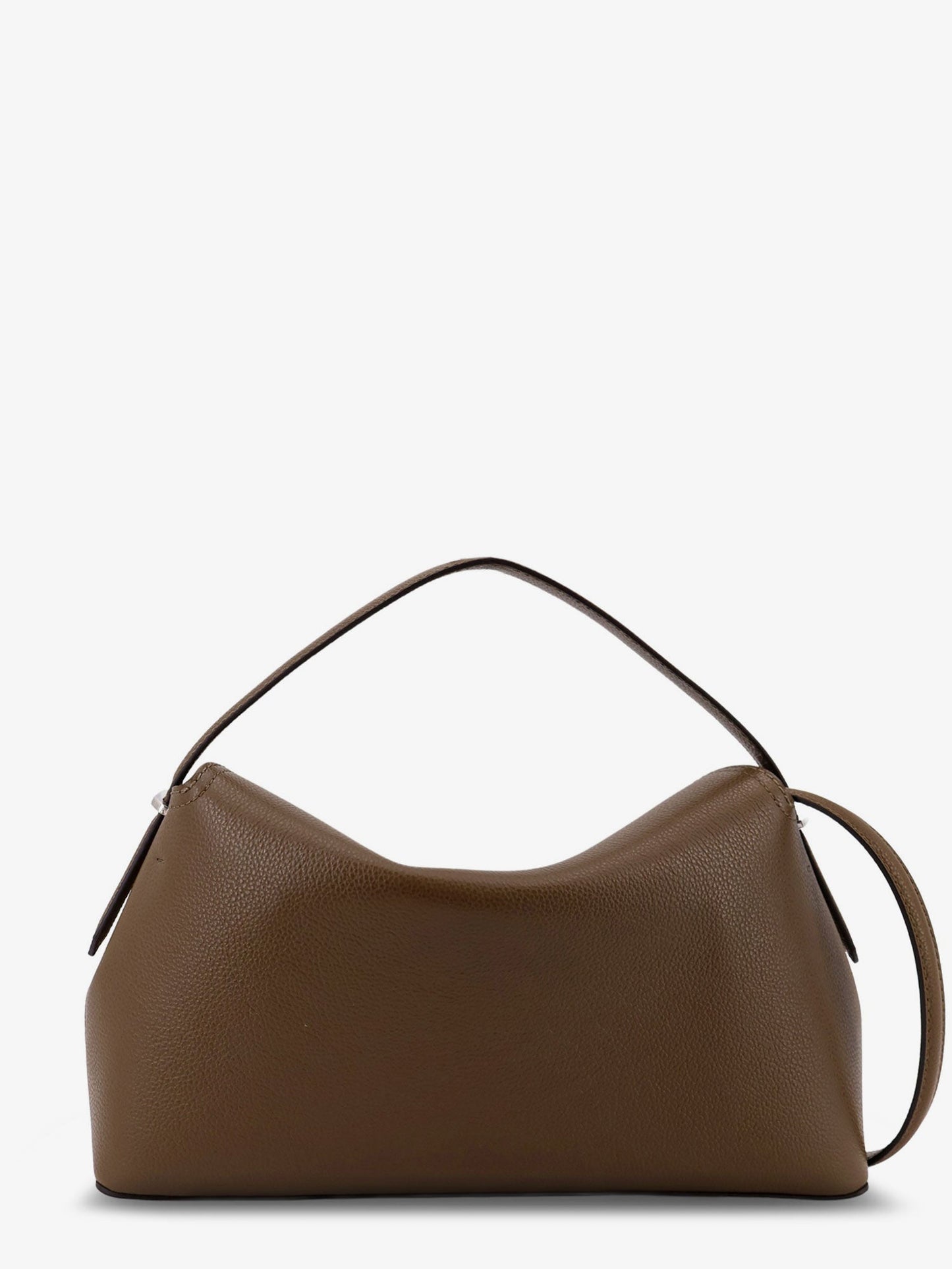 Toteme T Lock Suede Handbag