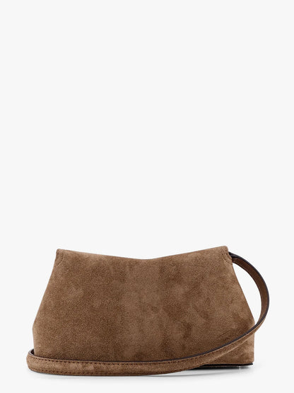 Toteme Suede T Lock Clutch
