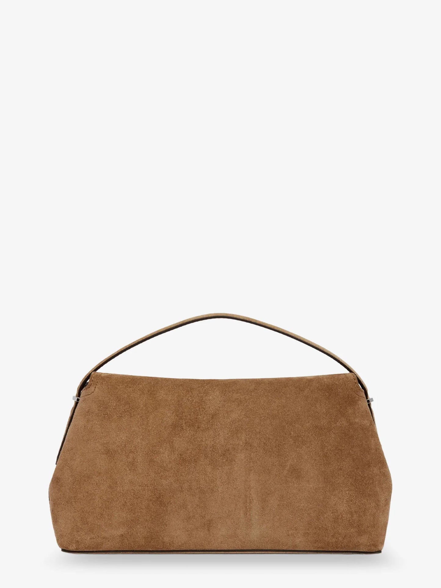 Toteme T Lock Suede Handbag